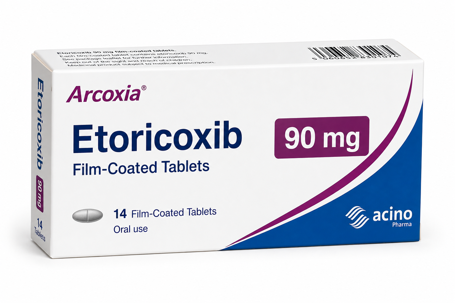 14 tabs 90 mg ETORICOXIB generic Arcoxia