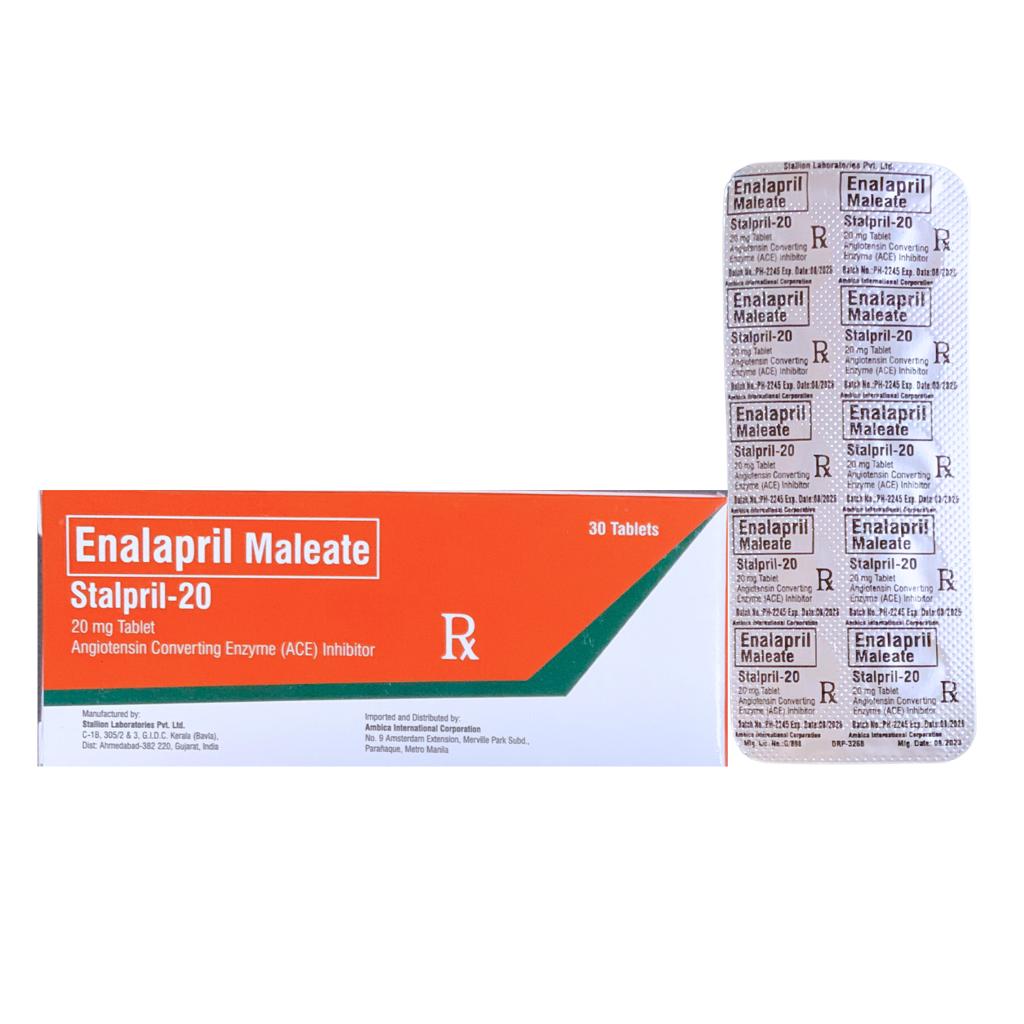 ENALAPRIL / VASOTEC 20 mg – 100 tabs