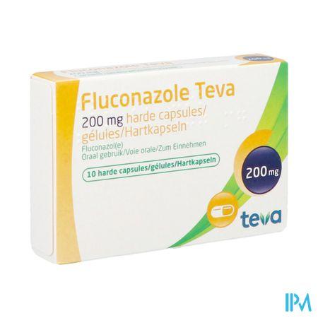 FLUCONAZOLE TEVA 200 mg 7 caps