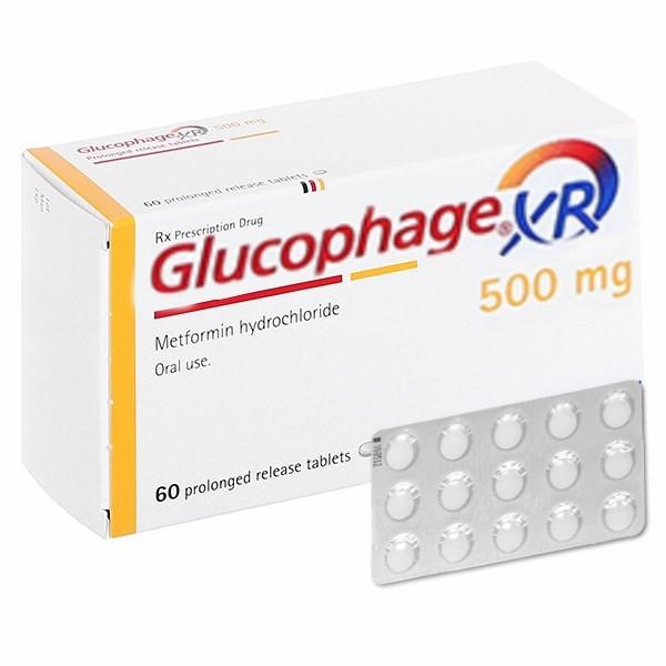 GLUCOPHAGE XR 500 mg – 60 tabs