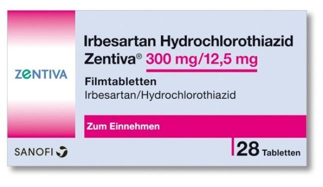 IRBESARTAN + HTCZ 300+12.5 mg 28 tabs