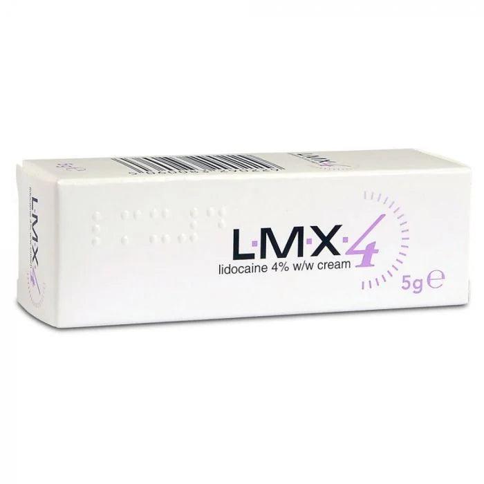 LIDOCAINE NUMBING CREAM 1 box 5 tubes 5 grams - Image 2