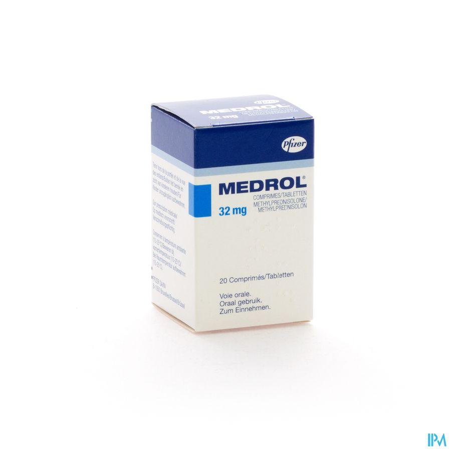METHYLPREDNISOLONUM – Medrol 40 tabs 32 mg