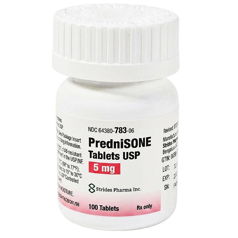 PREDNISONE 5 MG 100 tabs
