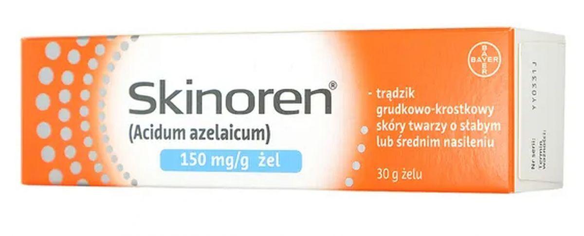 SKINOREN antiacne gel 150 mg/g tube 30 grams