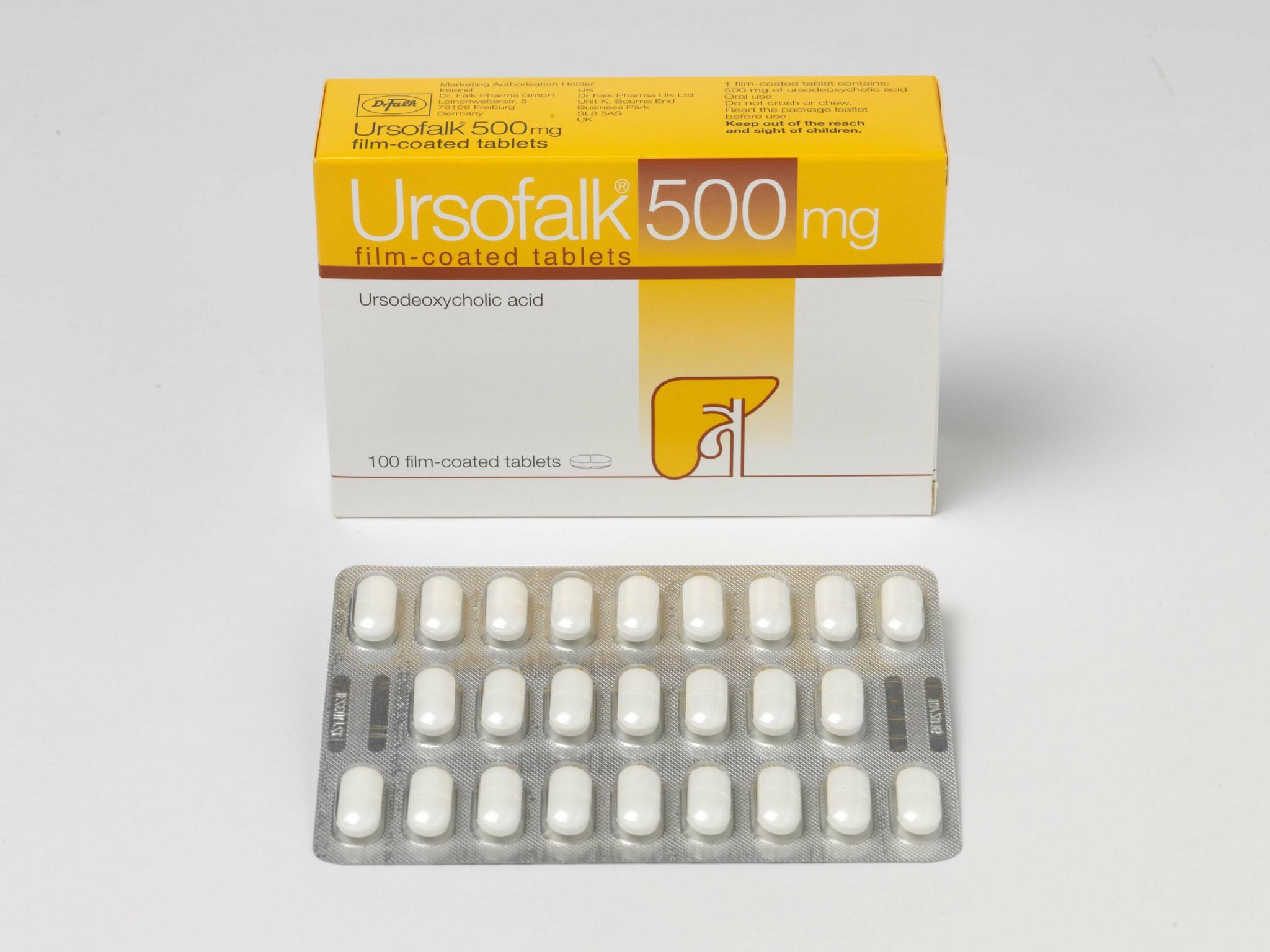 UDCA – URSOFALK 500 - 100 caps