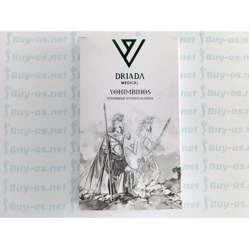 Driada Yohimbinos 100 tablets